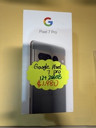 Google pixel 7 pro 12+256gb 原色