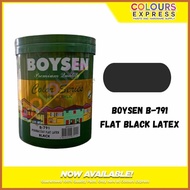 Boysen>Ng*B-791'd''e<Flat'E<Black'K<Latex'x<Paint'i<-'z<Available in 4L and 16L sizes