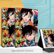 Cartoon Detective Conan iPad Case iPad Cover iPad 9.7/10.5/11/ Pro/Air/Mini Smart Leather Case Tablet Casing