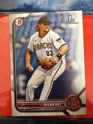 MLB 2022 Topps 1st Bowman Baseball Card - Arizona Diamondbacks 亞利桑那響尾蛇隊 投手Dylan Ray 棒球卡 球員卡