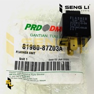 PERODUA KANCIL/ KEMBARA/ KENARI/ RUSA 3PIN / 3 PIN RELAY SIGNAL RELAY/ FLASHER-81980-87Z03A