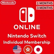Nintendo Switch Online eShop Individual Membership US/HK/JP