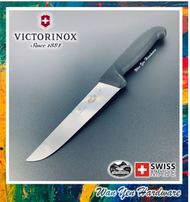 Swiss Made 🔥 Victorinox Fibrox 18cm / 7 inch Butcher Knife / Utilities Knife / Pisau Lapah / Pisau S