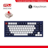 Keychron Q1 Knob Hot-Swap RGB Fully Assembled Blue Frame - Gateron G Pro Red