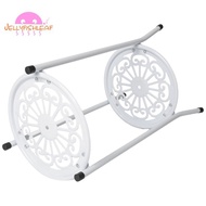 Two-Layer Elegant Metal Plant Stand Shelf Potted Plant Holder Modern Tall Plant Pot Stands for Indoo