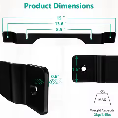 Soundbar Mount For Sonos Ray, Floating Wall Mounting Bracket For Sonos Ray Essential Sound Bar Under