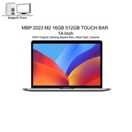 MacBook Pro A2779 2023 14 Inch M2 16GB 512GB Touch Bar Second bekas bergaransi mulus seperti baru