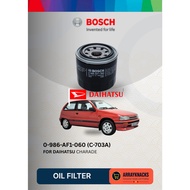 Bosch Oil Filter for Daihatsu Charade 0-986-AF1-060 (C-703A)
