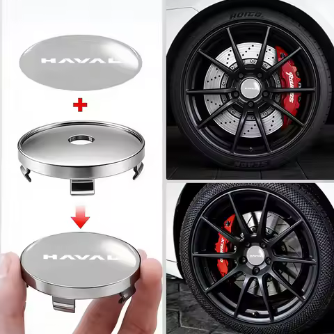 4pcs 56/60mm Car Wheel Center Hub Caps Tire Rim Covers Accessories For Haval Jolion H1 H2 H3 H4 H5 H