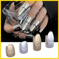 TAK 5Pieces Comfortable Nail Rings Exaggerated Fashion Rings Nail Tip Rings