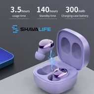 [Ready Stock]Shavalife Wireless Earbuds Bluetooth Earphone Headset Handsfree With Microphone for Mobile Phones