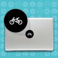 Decal Sticker Macbook Apple Macbook Logo Sepeda Stiker Laptop unik