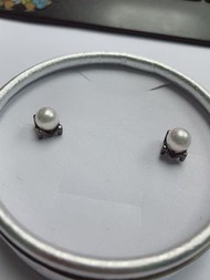 日本🇯🇵Mikimoto 設計款海水Akoya 花珠耳環 正圓 冇瑕 極光