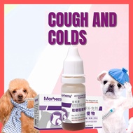 Pet Medicine Anti Cold Cough cough medicine, cat and dog cold medicine, pet cough and asthma oral liquid for improving pet immunity, supplementing pet nutrition, vitamins, and anti influenza respiratory treatment