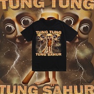 Tung Tung Tung Sahur เสื้อยืดแขนสั้นแฟชั่นคอกลมที่คุณต้องมี