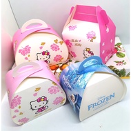 Ready Stock Hello Kitty Doraemon Door Gift Wedding Birthday Paper Candy Bag Box Murah