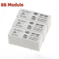 Relay HF118F-005-1HS5T 012 024 V 10A4 Pin HF115F