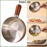 HONE Small Cookware, Removable Handle Bowl Round Complementary Food Pot, High Quality Silver 0 Coati