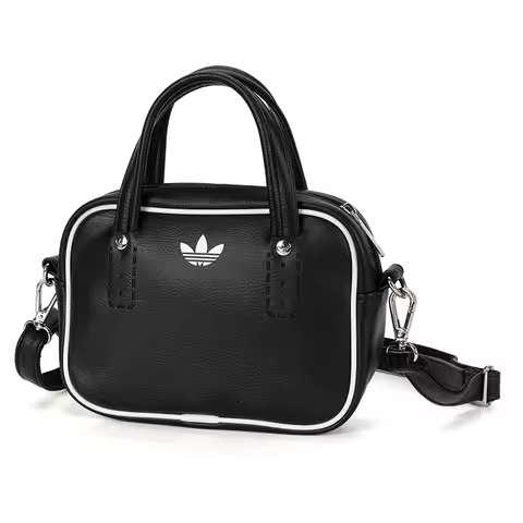 Adidas (Adidas) Trefoil Women's Bag, Fashionable Shoulder Bag, Sports Casual Trendy Crossbody Bag, H