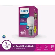 Philips myCare E27 3w mini Bulb LED Lamp