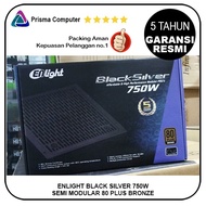 Psu ENLIGHT BLACK SILVER 750W SEMI MODULAR 80 PLUS BRONZE