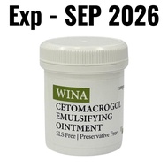 Wina Emulsifying Ointment 100g | Gentle, SLS-Free Moisturizer for Sensitive & Dry Skin Emolin