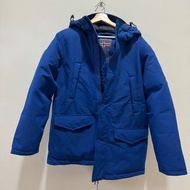 ASOS napapijri aster thermofiber puffer parka 克萊茵藍保暖防水多口袋羽絨大衣外套派克大衣