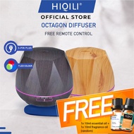 HiQiLi Octagon Bluetooth Aroma Diffuser Aromatherapy Essential Oil Wangian Rumah Home Fragrance 精油