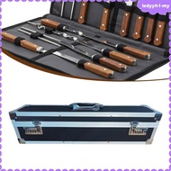 [JoyDIY] Knife Storage Box Carrying Case Multifunctional Lightweight for Professional Chefs 50x12x12