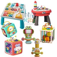 Montessories method educational smart toy, busy table, busy box for babies