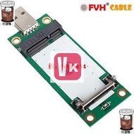 Mini PCIE NGFF M2 KeyB網卡轉USB轉接卡帶SIM WWAN LTE 4G模塊
