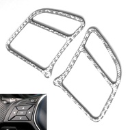 CarbonFiber Carbon Facelift Steering Wheel Button Patch X156 C117 W176 R172 R231