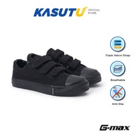 [BACK TO SCHOOL] G-Max Triple Hook-and-Loop School Shoes for Primary Sekolah Rendah | Kasut U 207-01