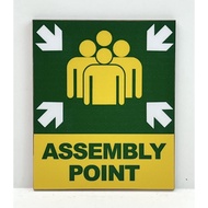 ASSEMBLY POINT SIGNAGE
