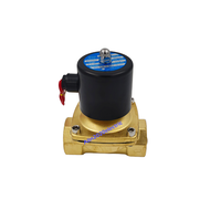 2W-400-40 วาล์วไฟฟ้าน้ำ โซลินอยด์วาล์วทองเหลือง ขนาด 1นิ้วครึ่ง(1 1/2") (40mm) แบบปกติปิด NC แรงดันไ