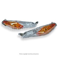 YAMAHA LC135 NEW-V3 FRONT SIGNAL R/L (CLEAR/TINTED) SIGNAL DEPAN FRONT SIGNAL SET LC135 NEW V3 LC135