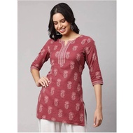 READYSTOCK NAYO Cotton Short Kurti women tops tunic indian