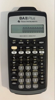 BA II Plus Texas Instruments Financial Calculator