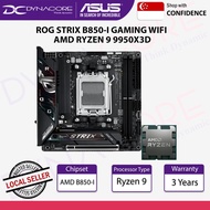 [Dynacore Bundle] ASUS ROG STRIX B850-I GAMING WIFI ITX Motherboard + AMD Ryzen™ 9 9950X3D Processor