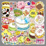 50pcs Macaron Cake Stationery Box Stickers Anime Stickers Waterproof Stickers Luggage Stickers Water Bottle Stickers Guitar Stickers Graffiti Stickers