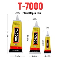 15/50/110ML T7000 Black Cellphone Tablet Repair Battery Cover LCD Frame Adhesive T-7000 Electronic C