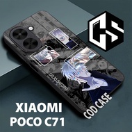 Glossy Softcase poco C71 4G /case poco c71 /casing poco c71 /glitter