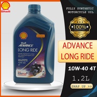 SHELL ADVANCE LONG RIDE 10W-40 4T RS RSX 1.2 L SHELL FULLY SYNTHETIC 10W40