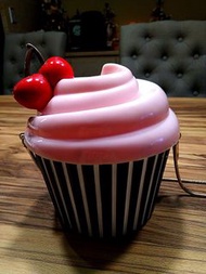 絕版Kate Spade xMagnolia Bakery iconic櫻桃杯子蛋糕手提包