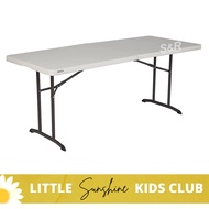 Lifetime Fold In Half Almond Table 6ft 1pc