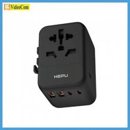 HEPU - HP301 35W GaN 萬用旅行充電器 旅行轉插 (黑色) 2 Port USB + 2 Port Type-C Universal Travel Adaptor 691303999032