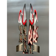 FIZ R FULL CLUTCH 2002 BLACK SILVER STICKER STRIPING
