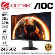 AOC 23.8" 24G50Z / 27" 27G50Z / 27" Q27G42ZE (260Hz) Fast IPS LCD Gaming Monitor (0.3ms, Input: HDMI