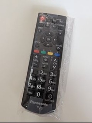 原廠 98%新 Panasonic 電視遙控器 TV  Remote control （長期有膠套包住墊住）包兩粒電 唔係淘寶 not Taobao