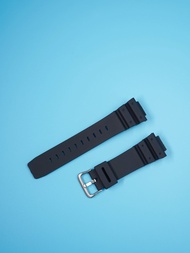 Silicone Watch Band for Casio G-Shock DW-9052/9051/9050/004C 16mm Thick Thin Buckle Interface Convex